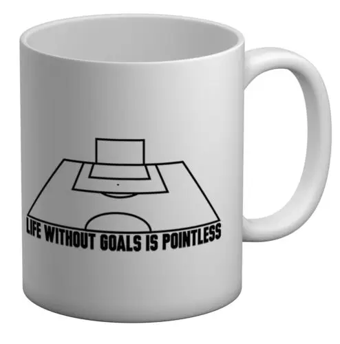 

Life Without Goals Is Pointless White 11oz Mug Cup