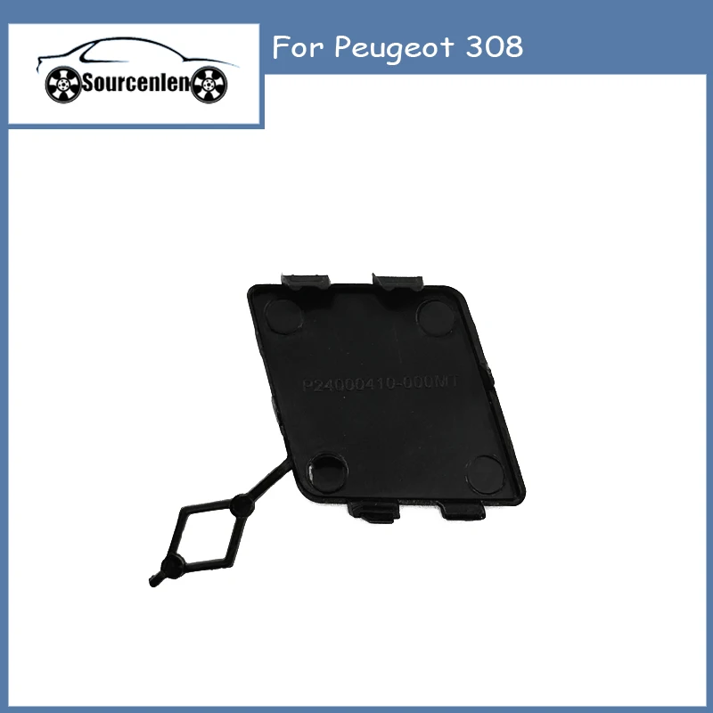 

Новый клапан переднего бампера, крышка прицепа переднего бампера 1610742980 для Peugeot 308, без краски