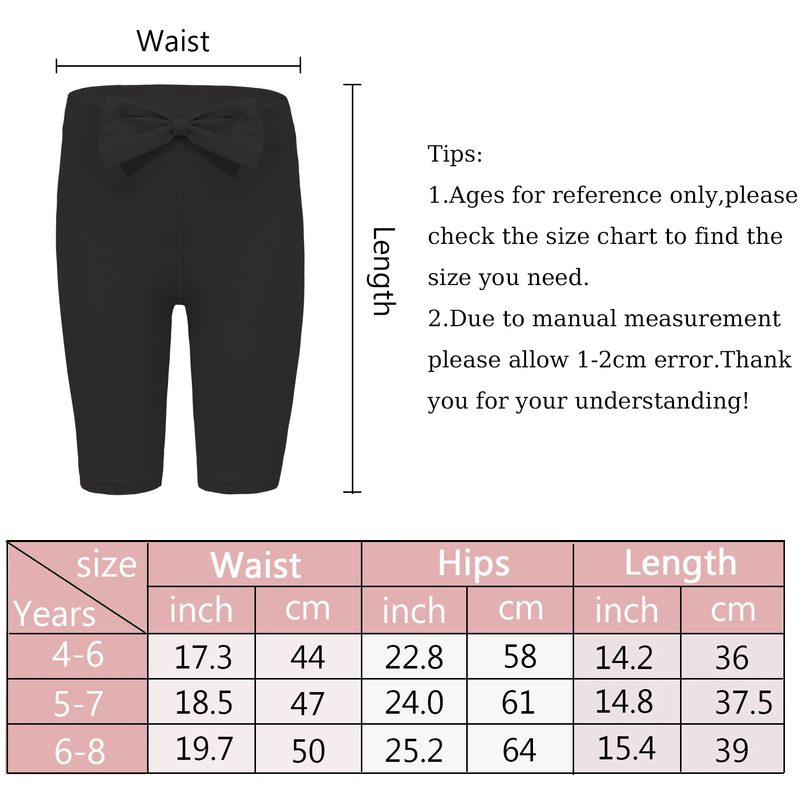 Summer Knee Length Shorts Pants Dance Safety leggings for Girls Children's Workout Yoga Running shorts Girls Clothing