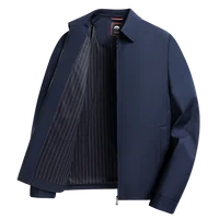 Chaqueta informal ejecutiva para hombre, chaqueta clásica de negocios, Color sólido, estilo británico, viajes al aire libre, tendencia de viaje, todo el trabajo, nueva moda