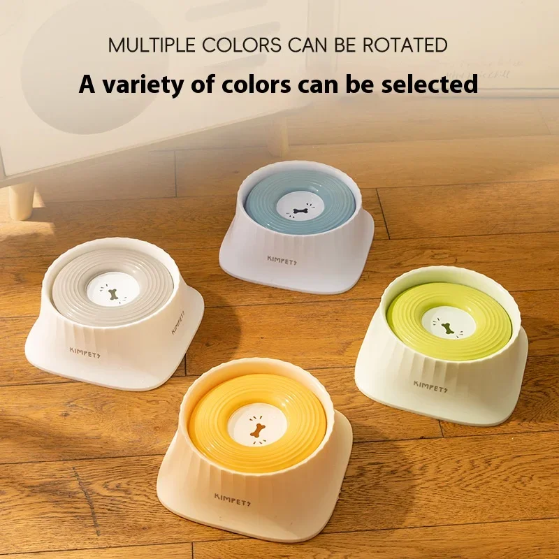 وعاء تغذية بطيئة للكلاب، تصميم عائم غير قابل للانسكاب، طبق طعام للحيوانات الأليفة مضاد للاختناق للكلاب الصغيرة والمتوسطة، حل تغذية مجاني #5