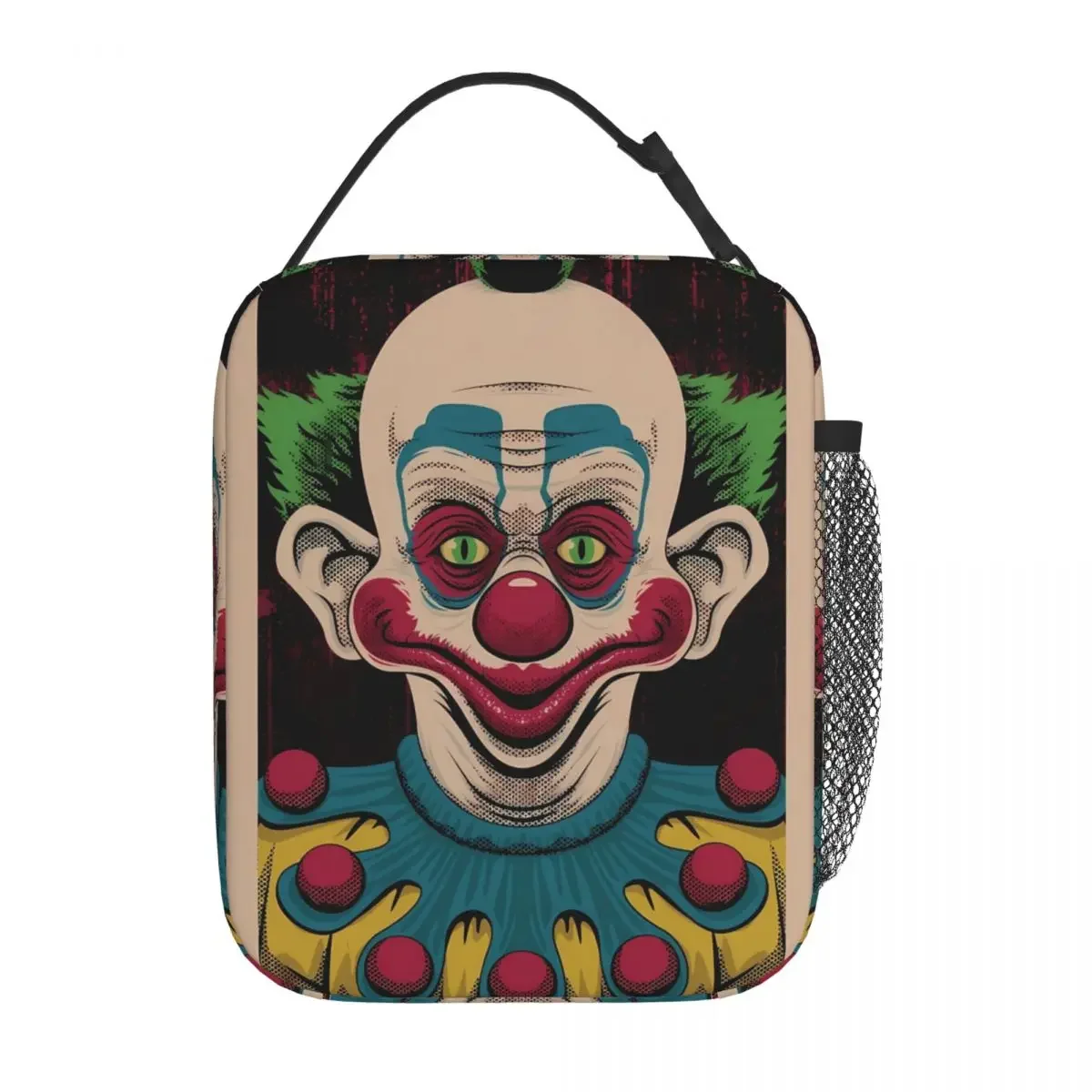 Killer Klowns From Outer Space Lunch Bag Film Fashion Lunch Box For Children Picnic Convenient Cooler Bag Print Tote Food Bags