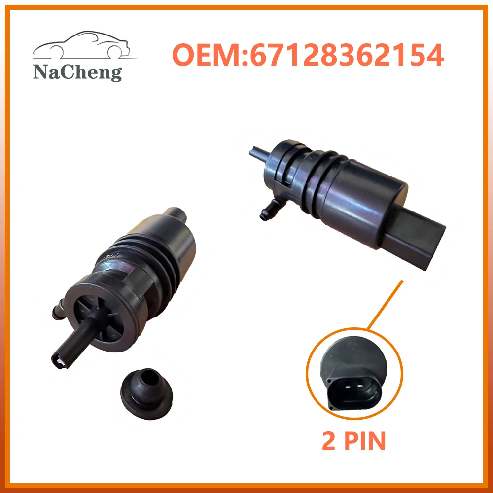 Windshield Washer Pump for BMW E46/E39/E36 M3 M5 X3 X5 Z3 Z4 Z8 318i 323i 325i 328i 330i 528i 530i 740i 745i 67128362154
