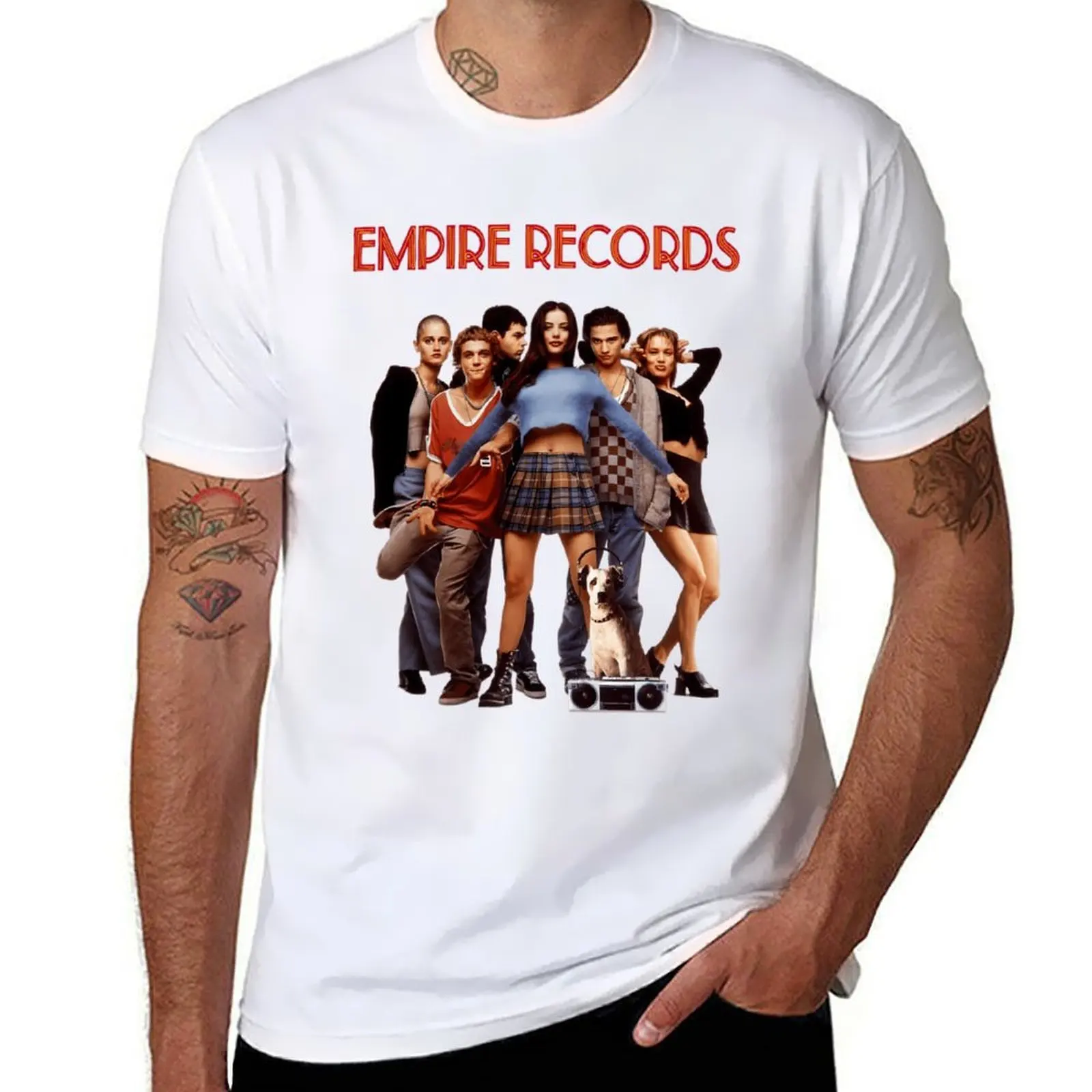 

Empire Records \t T-Shirt t shirts for man slim fit t shirt man cotton T-Shirt