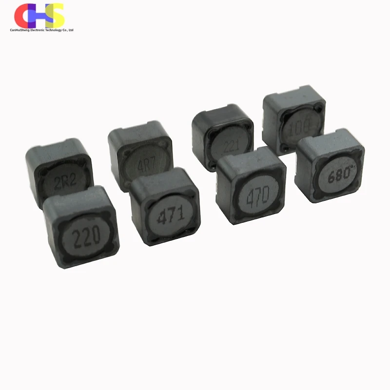 5pcs CDRH127 SMD Power Shielded Inductance CD127R 12*12*7mm Inductor 1/2.2/3.3/4.7uh 10 22UH 33 47 100UH 220 330 470UH 1MH 2.2MH