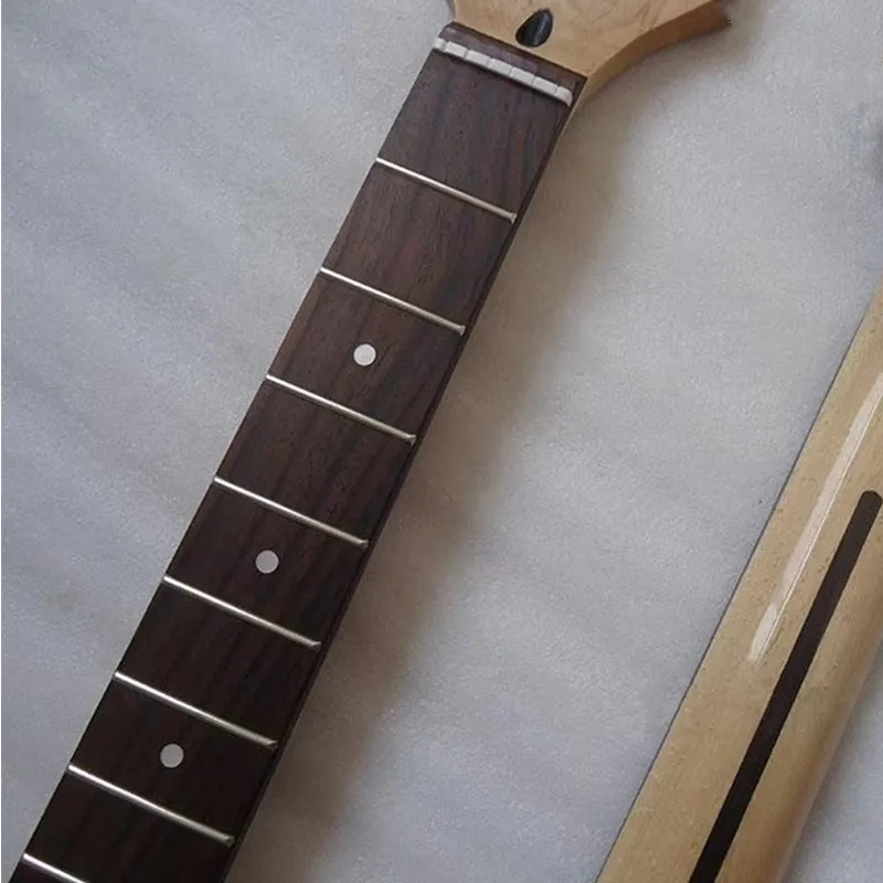 Disado 24 Frets Electric Guitar Neck Rosewood Fingerboard Guitar Accessories Parts Musical Instruments