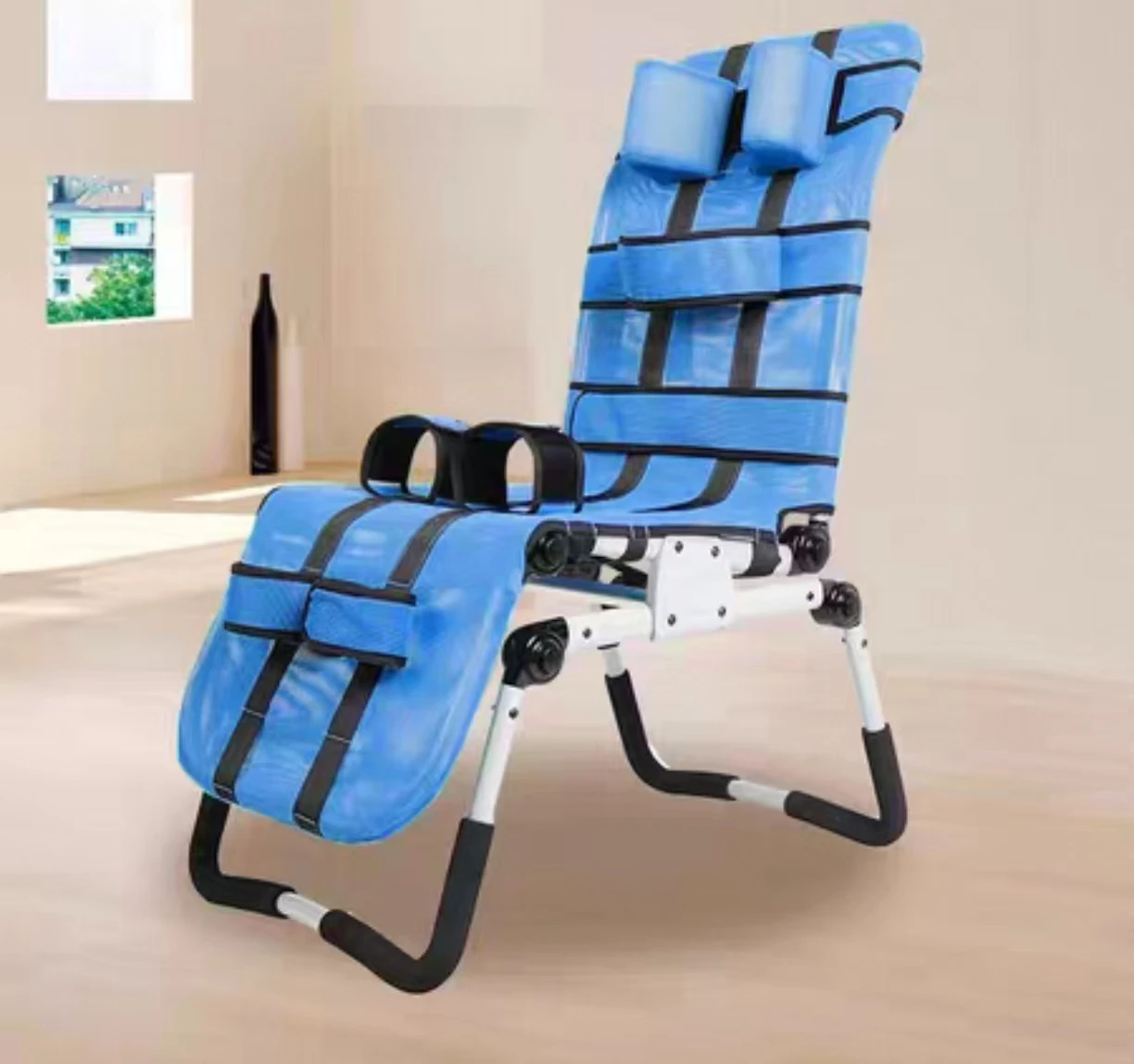 BC01 CE Cerebral Palsy Pediatric Adjustable Leisure Resting Bath Shower Bathing Chair Bed for Disabled Special Needs CP Child