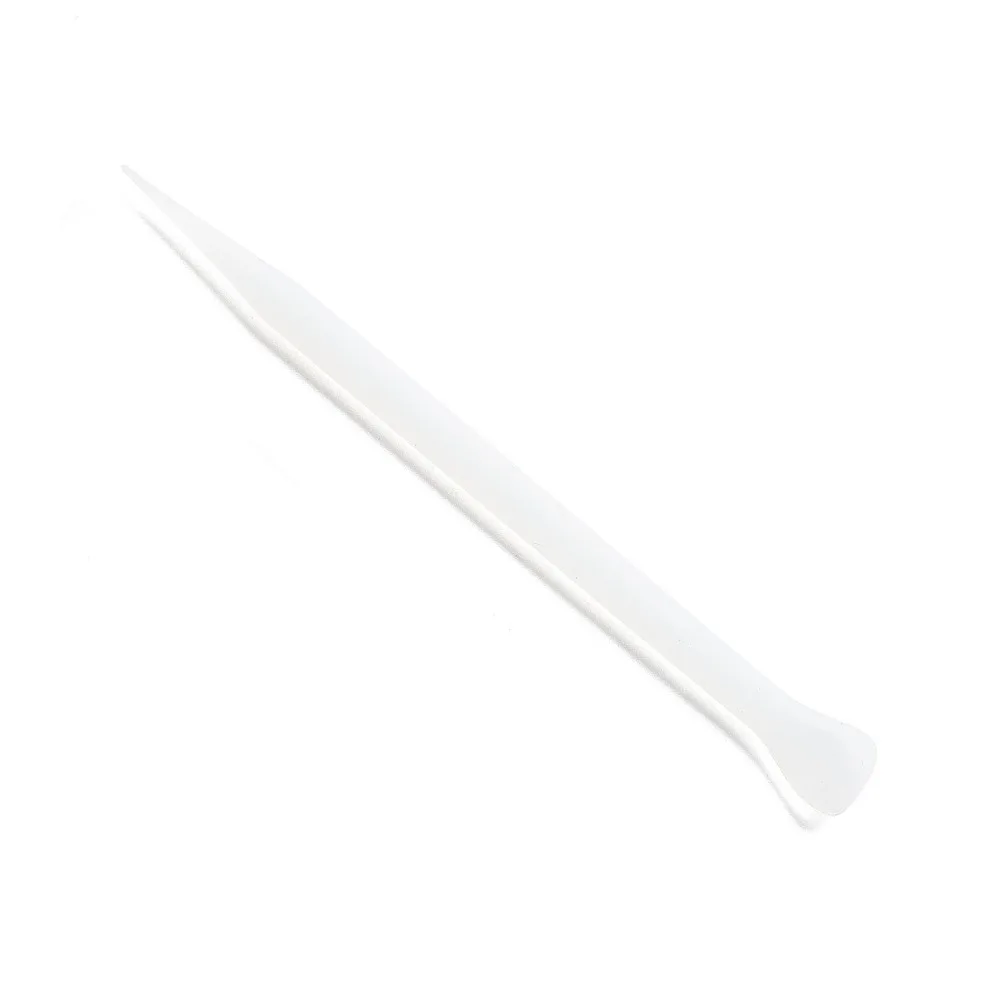 5pcs Reusable Silicone Stirring Sticks for UV Resin Epoxy Resin Craft Making White 120x12x4.5mm view 2