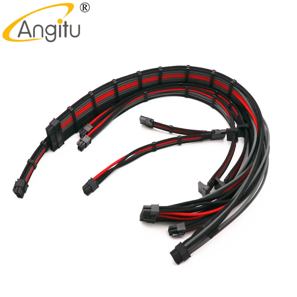 DIY 4mm PSU kabel modułowy do korsarza/Seasonic/Lianli/Antec/NZXT/Superflower/Coolermaster/EVGA/Gigabyte/FSP1007 18AWG — zdjęcie produktu 2
