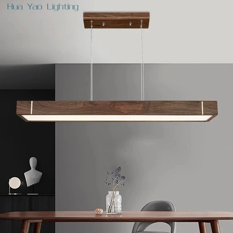 Vintage Wabi-Sabi Wind Led Lamps Minimalist Bedroom Living Room Pendant Light Dining Room Bar Ceiling Chandelier Home Decoration