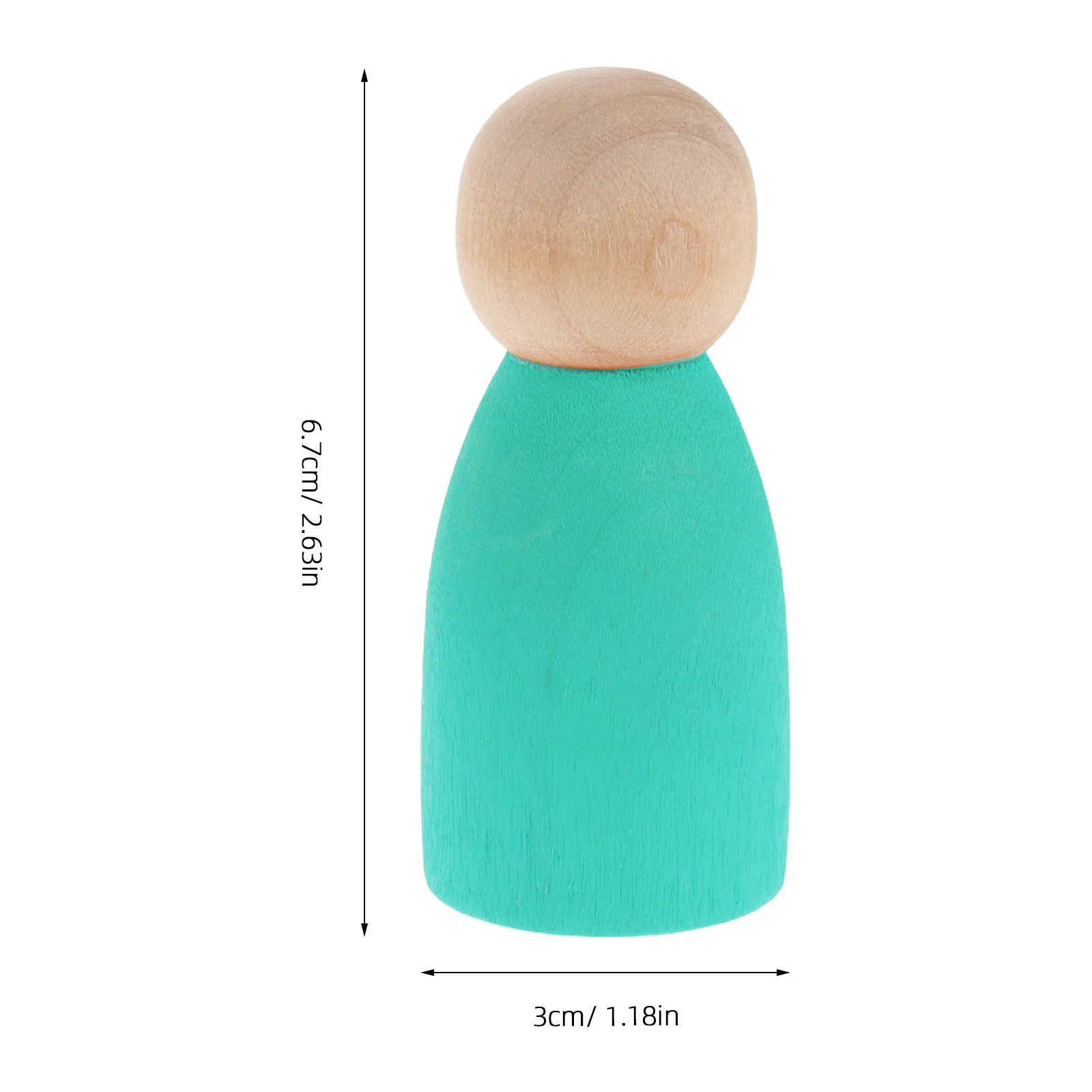 Piquets de tri des couleurs arc-en-ciel pour les tout-petits, blocs de construction Montessori, motricité Fine, apprentissage préscolaire, 12 pièces