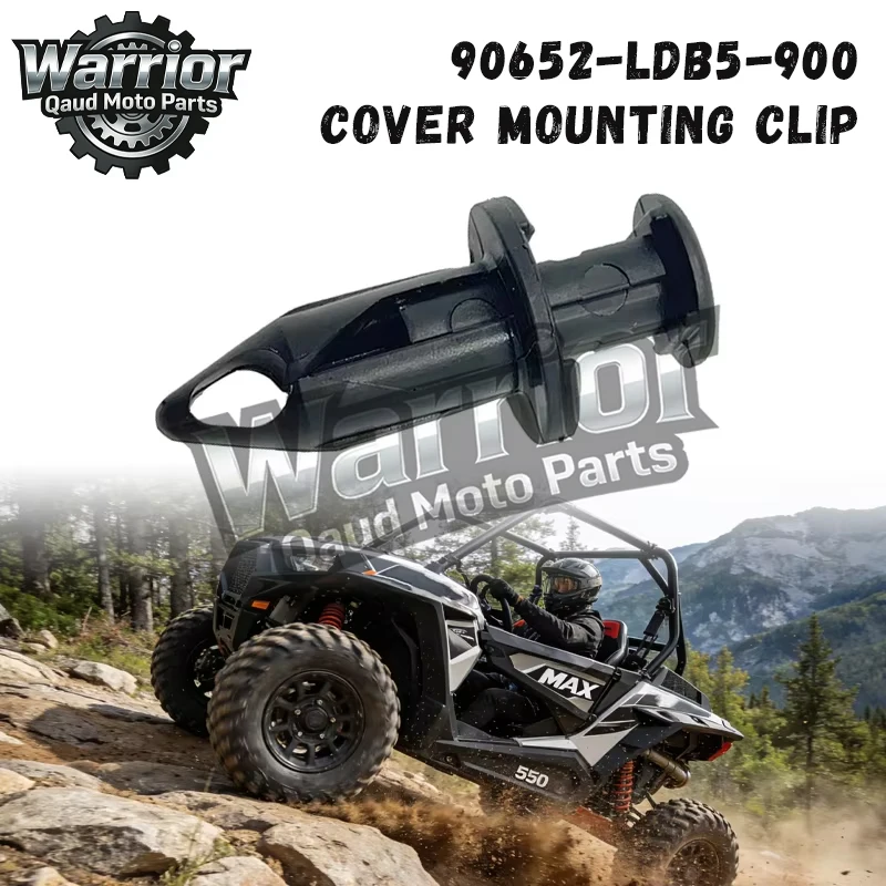 90652-LDB5-900 КЛИПСА ДЛЯ КРЫЛЬЯ, ДЛЯ KYMCO MXU 300R 400 2X4 4X4 450I 465 500 550I DX 700I MAXXER I SE IRS PEOPLE GTI 125 300 TERSELY
