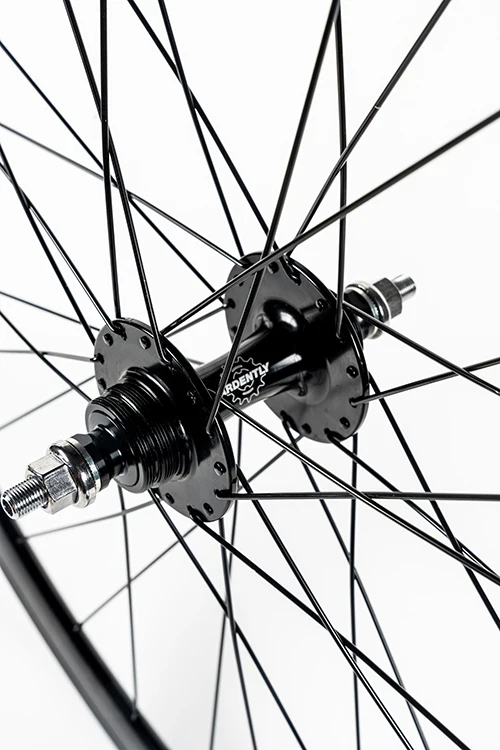 

ARDDENTLY велосипедная колесная пара с фиксированной передачей, сверхлегкий алюминиевый сплав, высота 700C, 30 мм, черный комплект велосипедных колес Fixie, велосипедные колеса