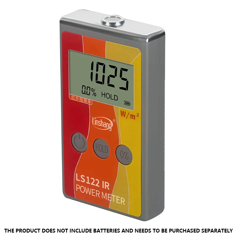 Solar Power Meter IR Radiation Tester IR Rejection Heat Insulation Rate Detector for Car Solar Film Window Tint Measuring Tool