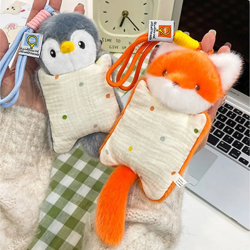 Peluche Morbido a Forma di Orso Cartoon Kawaii, Decorazione Pendente Confortevole al Tatto