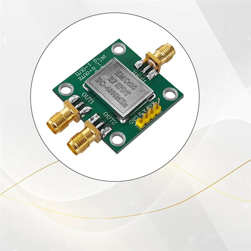 

N05R HMC435 Модуль радиочастотного переключателя Высокопроизводительный RF SPDT однополюсный двухпозиционный мультиплексорный модуль для улучшенного сигнала Rou