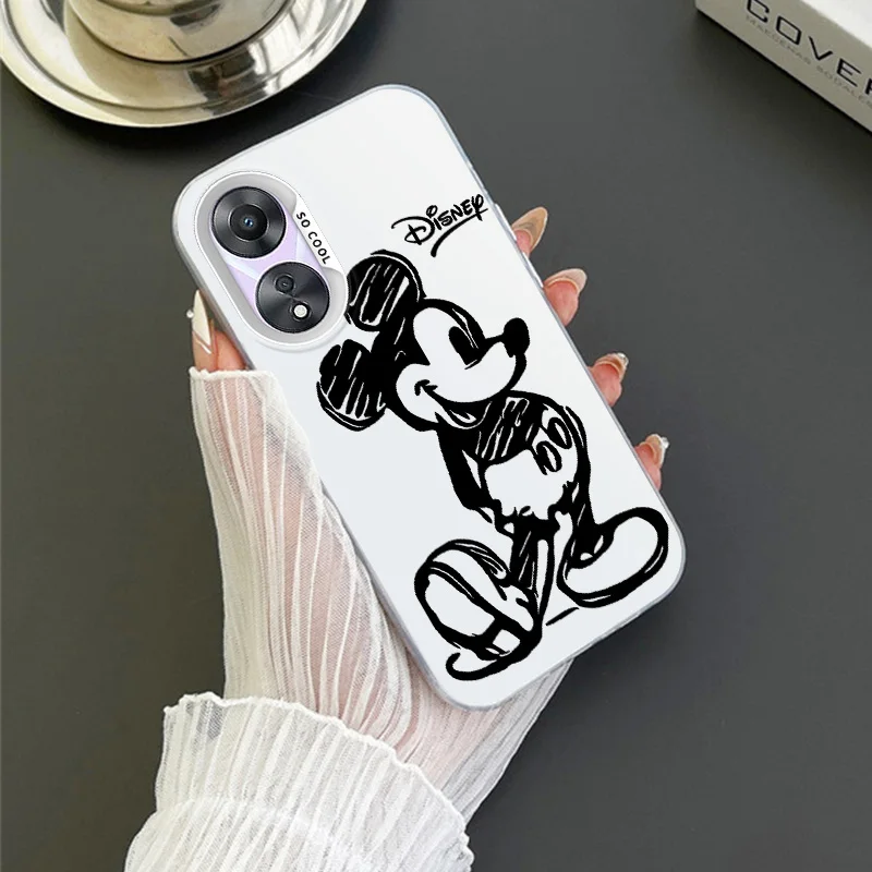 Cute Mickey Minnie For OPPO Realme 5 8 10 11 i Pro C 2 15 20 21 31 33 35 53 55 9i Colorful Phone Case Soft Funda Silicone Cover