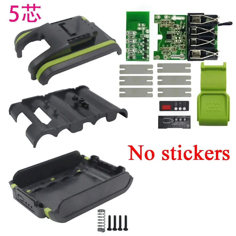 WA3551.1 Li-ion Battery Case 3.0Ah Sticker PCB Charging Protection Circuit Board For Worx 20V Label WA3551 WA3572 WA3590