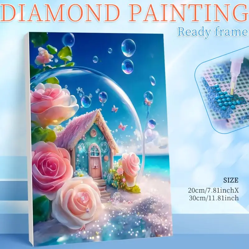 

Набор для алмазной вышивки RUOPOTY Beach 5D: пейзаж, круглые/квадратные стразы, для самостоятельного изготовления, подарок, декор для дома