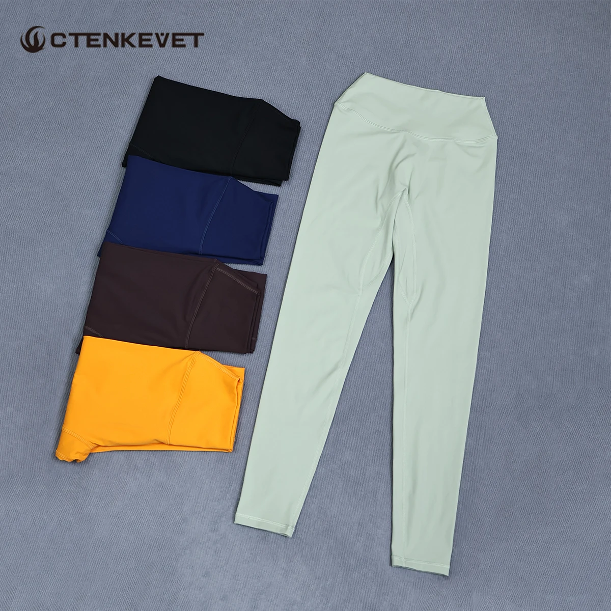 Women's High-Waisted Summer Yoga Pants Woman's Cycling Pants Quick-Dry Breathable Leggings Great For Running and Cycling