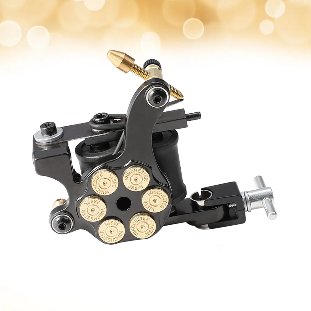 

Professional Coil Tattoo Machine Motor Secant Mist Machine Low Noise Durable Rotary For Art Design Ergonomic Use Black Mzz033-1