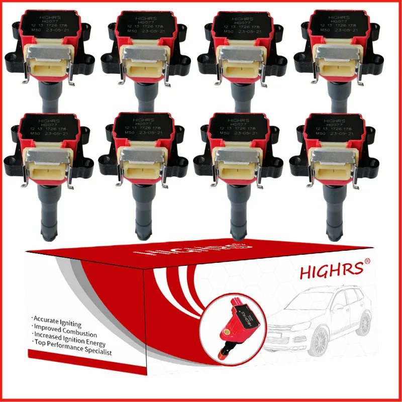 8 Ignition coil V8 4.0L B40 730iL 740iL 840Ci M60 B30