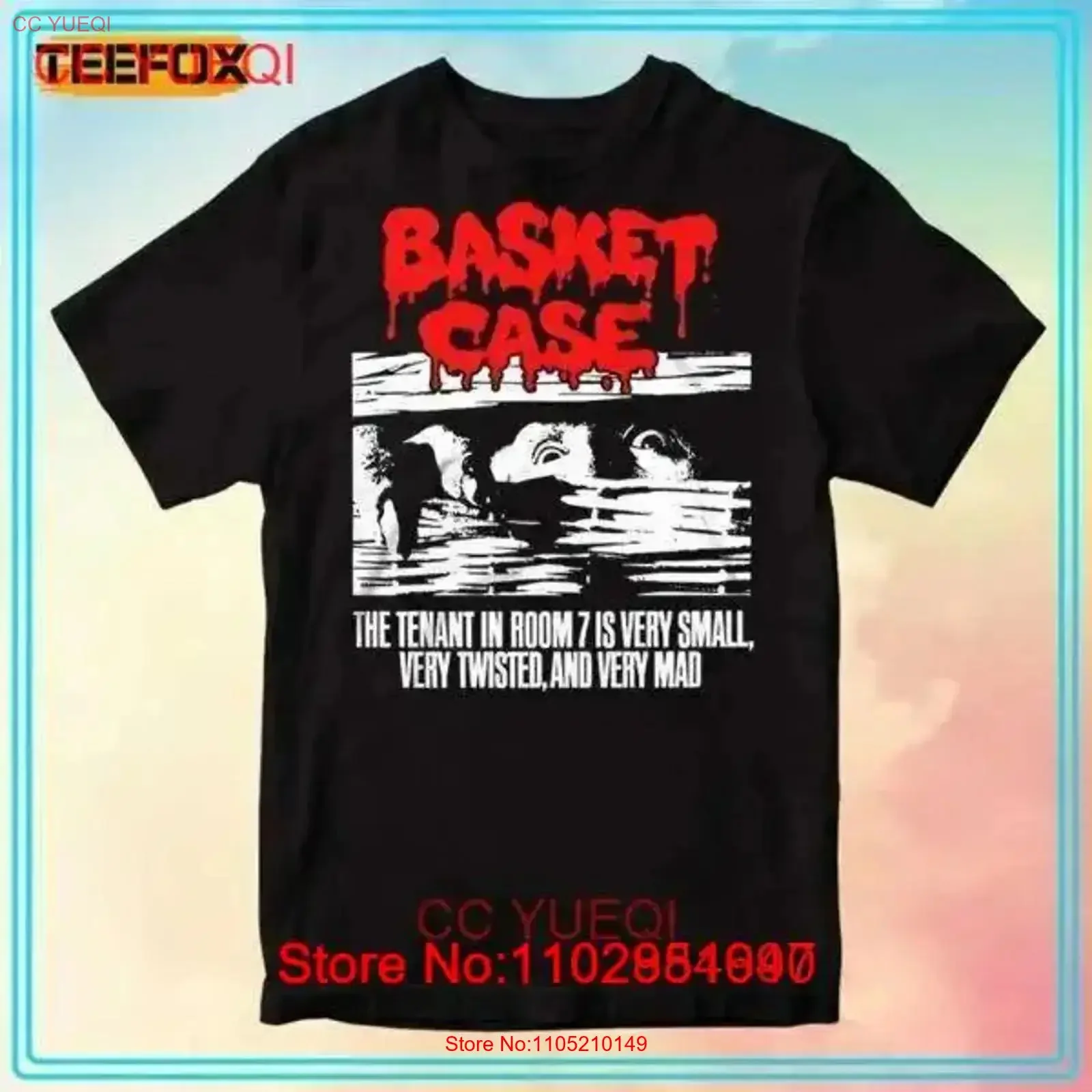 Basket Case Movie 1982 T Shirt vintage Washed Top For Everyday Wear Breathable Stylish Casual Versatile designer clothes