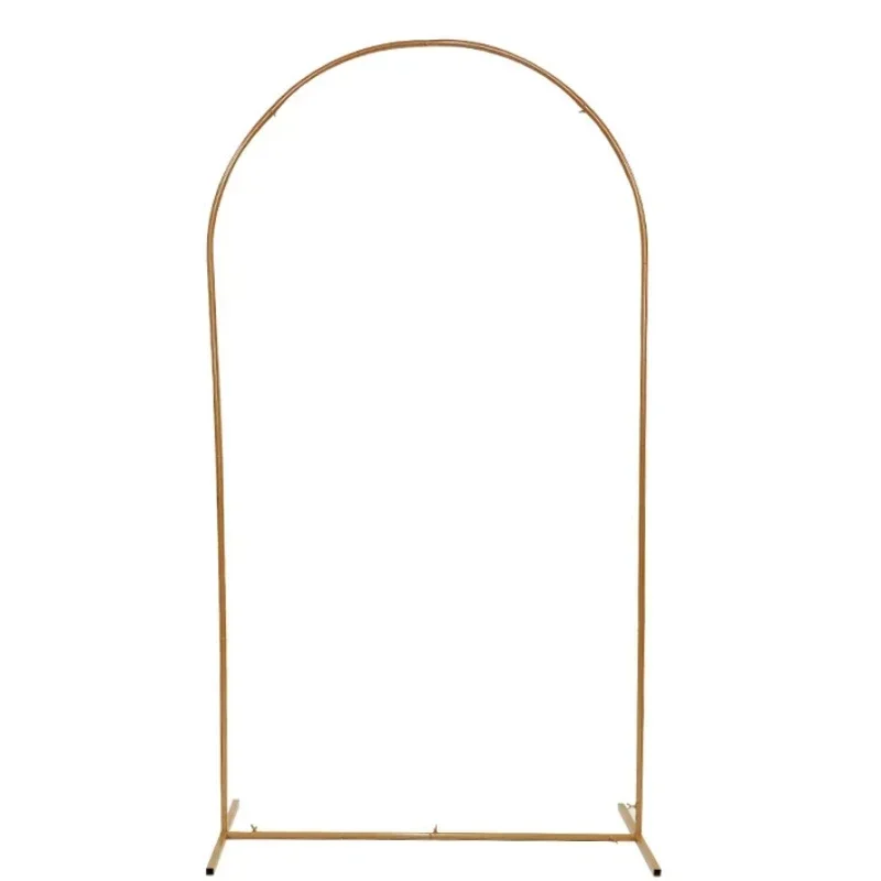 2026 Hot Golden Arch Frame Wedding Party Decoration Backdrop Stands Arched Round Tube Bracket Balloon Kit Display Background