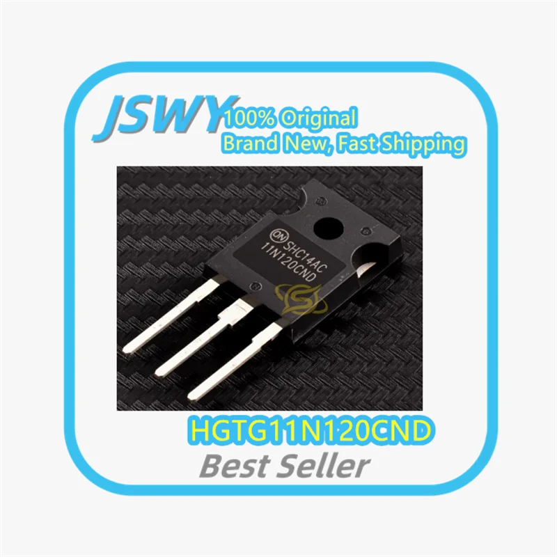 

(5/50 pieces) HGTG11N120CND 11N120CND TO-247 Field Effect Transistor, Original and Genuine Product