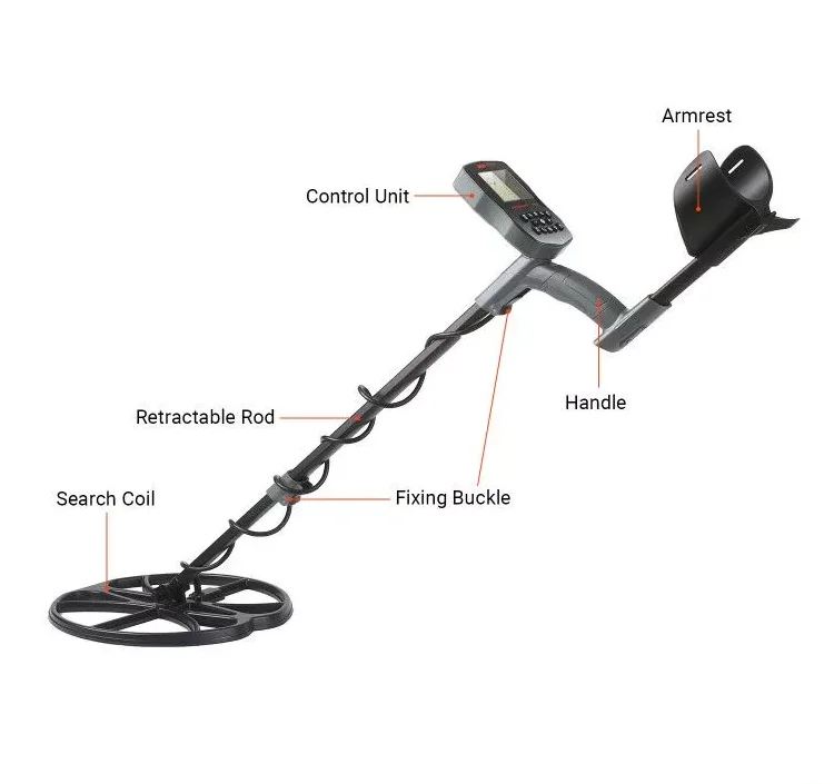 B75 professional waterproof metal detector 3 meters full body waterproof gold detector