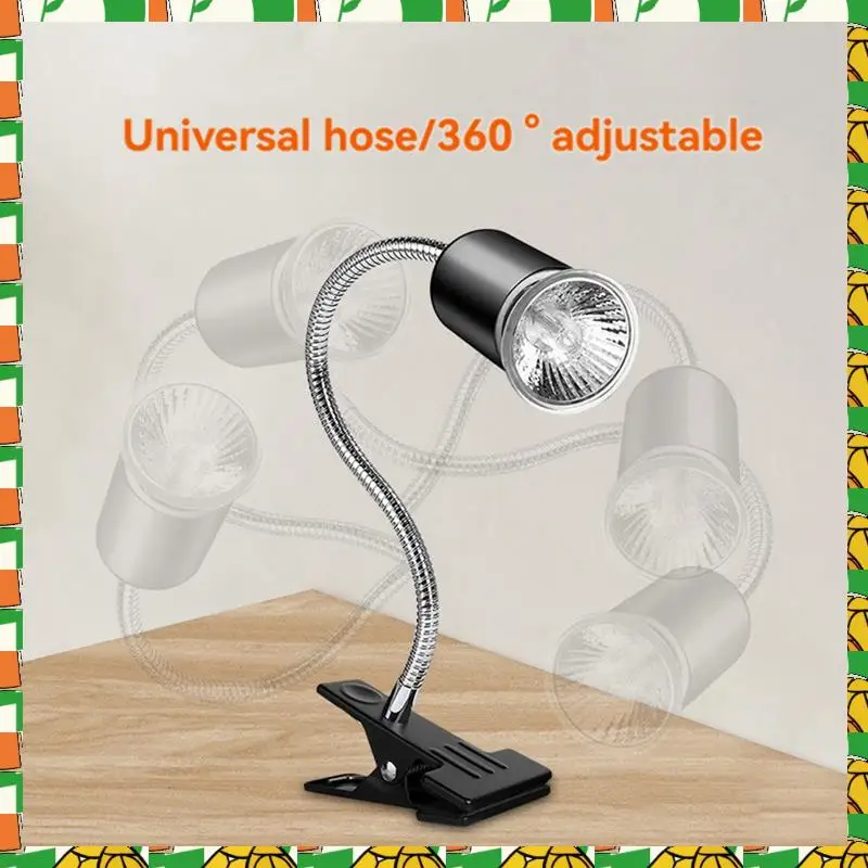 

Professional Tool EU PLUG,50W Halogen Bulb Included Reptile Heat Lamp Aquarium Tank Heating Lamps For Tortoise Lizard Snake Terr