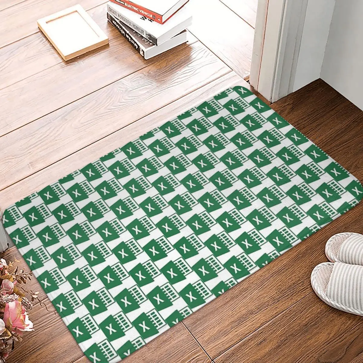 Excel Anti-slip Doormat Floor Mat Sand Scraping Carpet Rug for Kitchen Entrance Home Bathroom Living room Footpad Mats