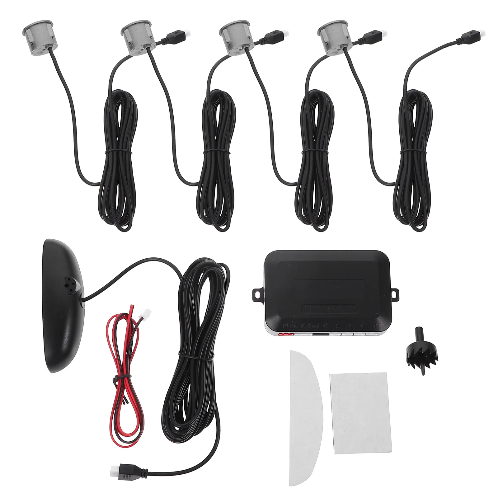 Car Part Reversing Radar Automotive Accessory Parking Assistance System for Visible Guide Abs