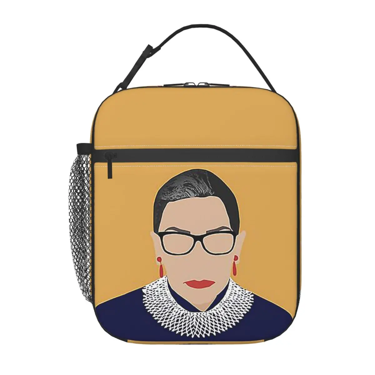 

Термосумка для обедов Ruth Bader Ginsburg для женщин и детей, портативные контейнеры для еды, термосумка-тоут