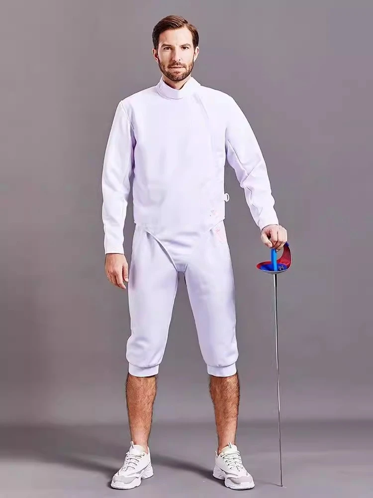Fencing suit ice silk new rules three-piece set of children and adult equipment full set of competition suit protection suit