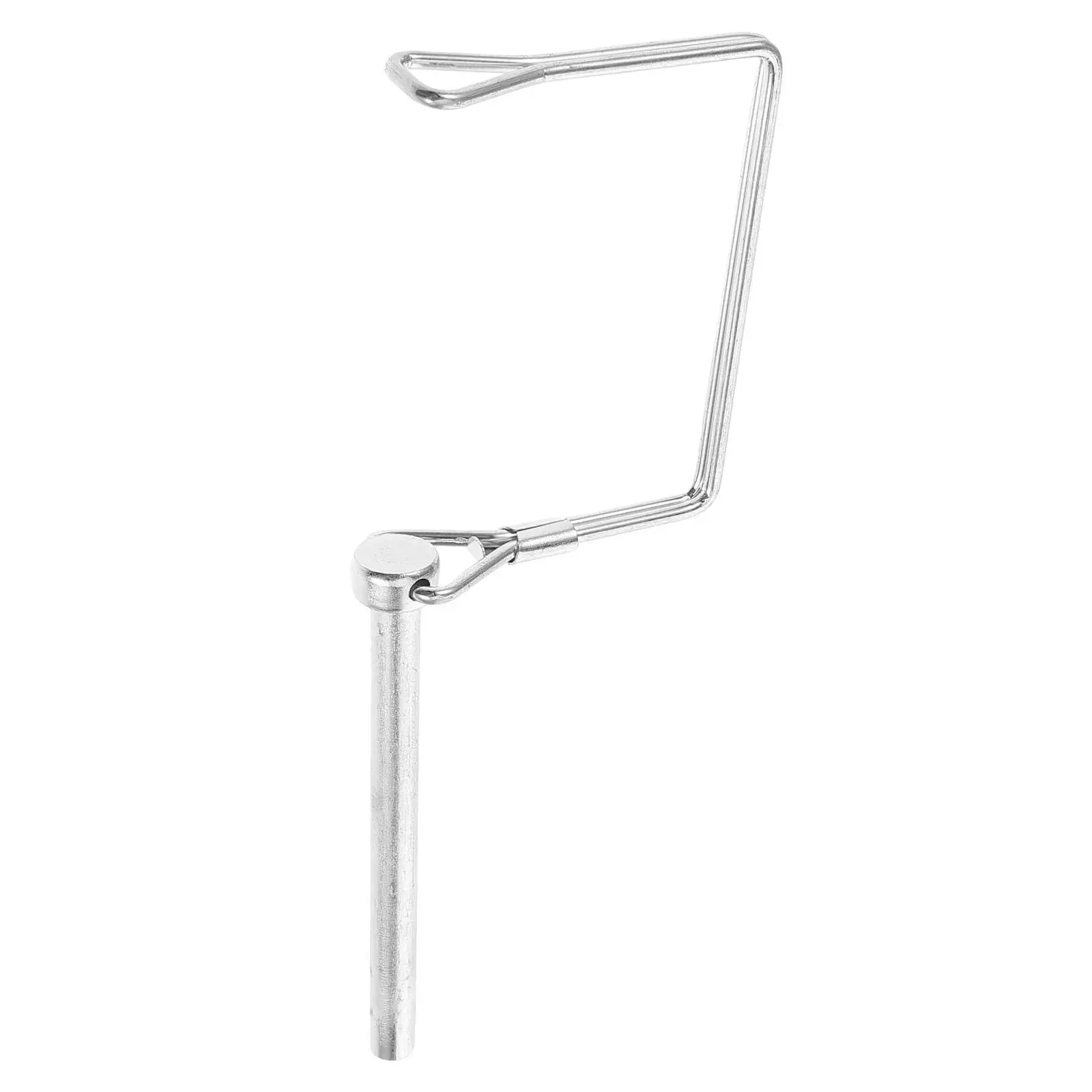 

Heavy Duty Safety Lock Pins Galvanized Iron Gate Latch Trailer Hitch Wire Coupler Secure Durable Strong Material Easy Use