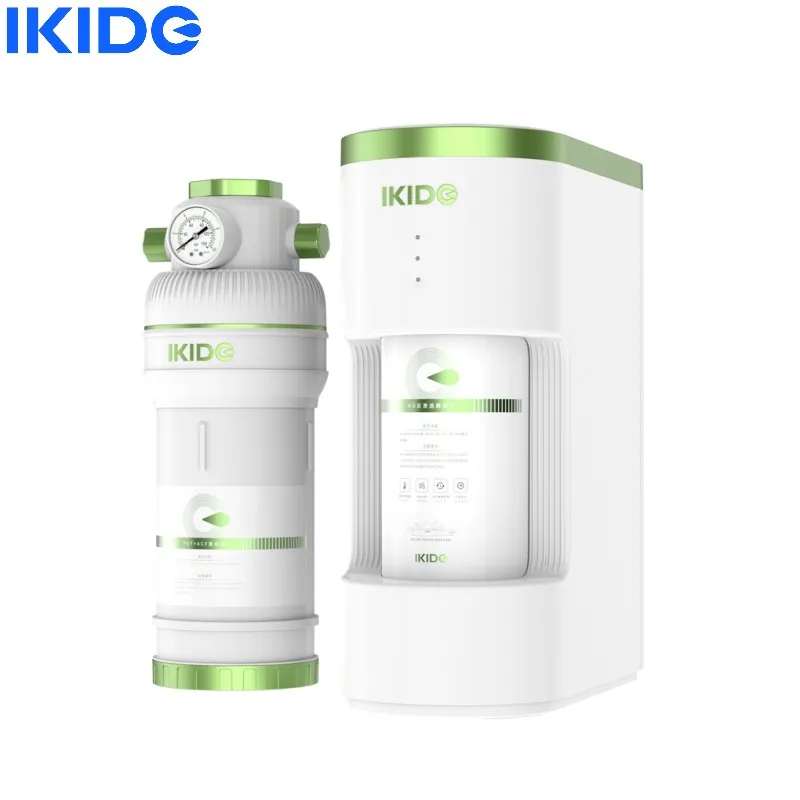 IKIDE Whole Kitchen Green  MQ7 RO Reverse Osmosis and Pre Filter Split Water Purifier