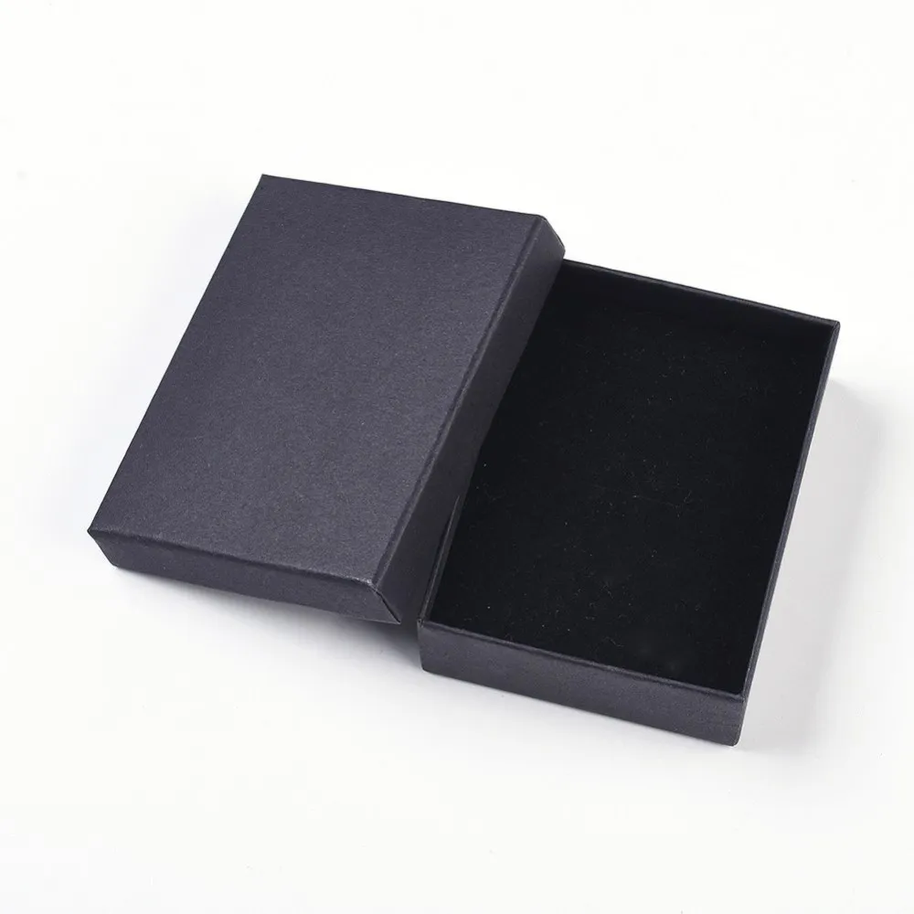 10pcs/12pcs/24pcs Square Paper Packages Cardboard Bracelet Boxes For jewelry Gifts Present packaging display Storage Box 9x7x3cm