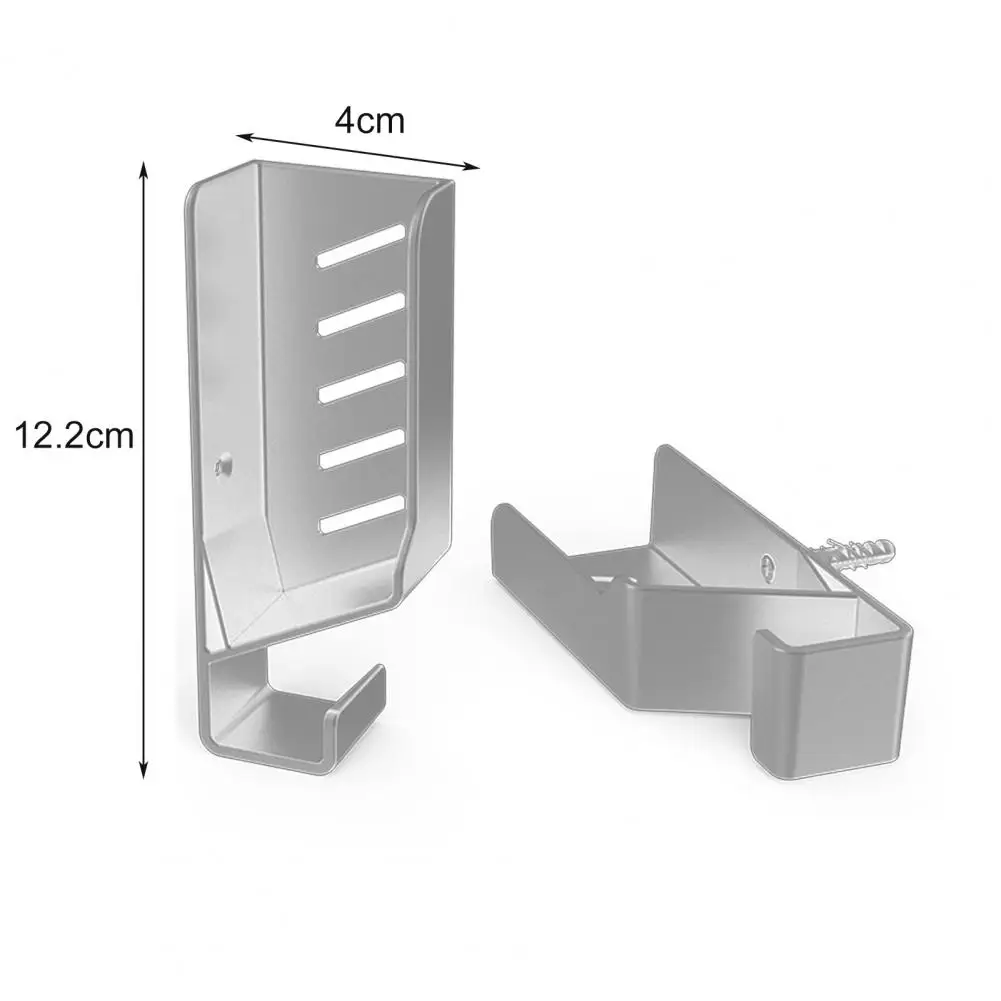 Laptop Storage Bracket Wall Mount Wi-fi Router Holder Bracket Plastic Storage Rack for Keyboards Laptop Tv Boxes Home Office