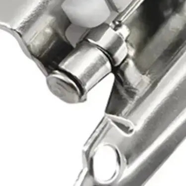 Furniture Hardware 2pcs Cabinet Hinges Overlay Self Closing Face Mount Cupboard Door Hinge Hydraulic Buffer Spring Hinge