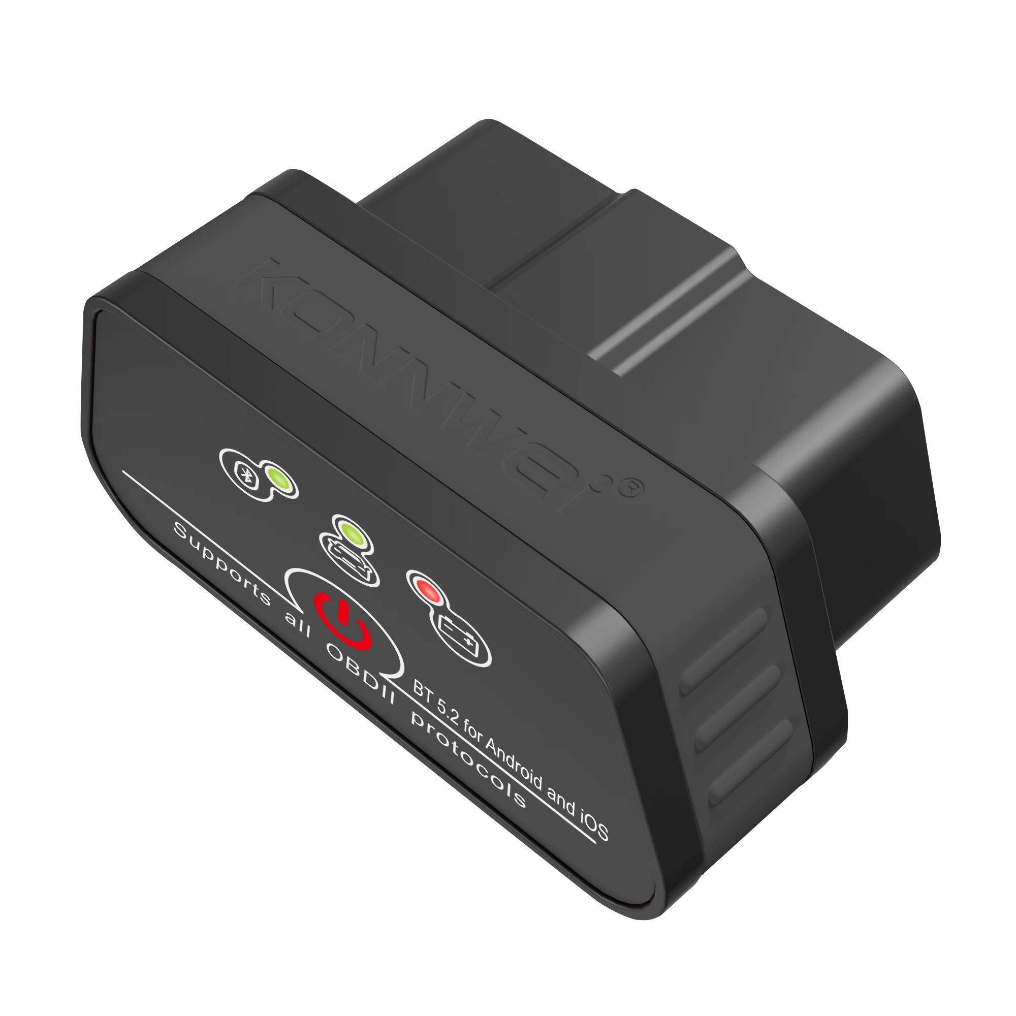 KONNWEi KW901 سيارة obd خطأ أداة تشخيصية محرك خطأ رمز واضح اتصال بلوتوث MAXOBD عرض البيانات سيارة obd2 أداة مسح ضوئي
