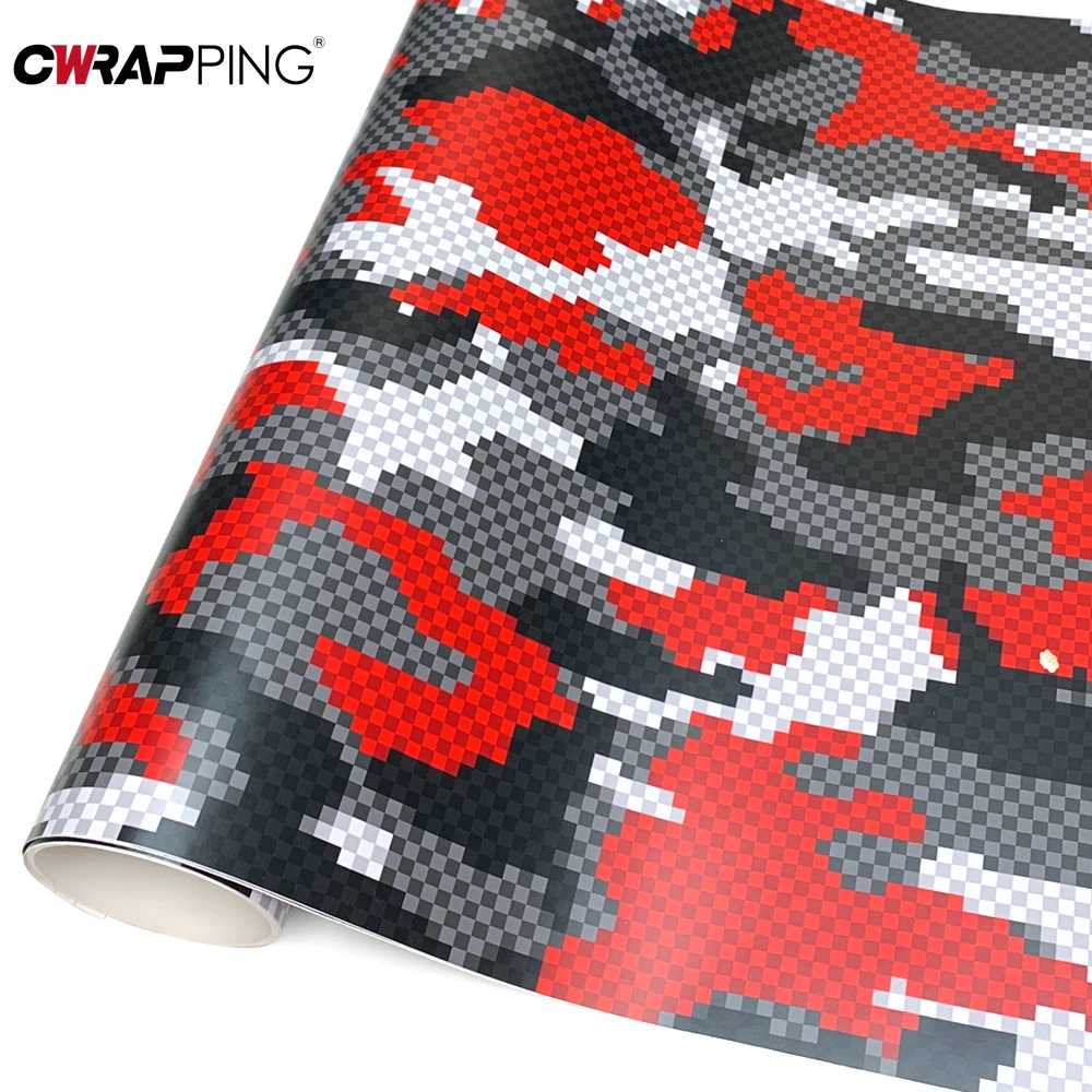 

Car Wrapping Film Tetris Pattern Skateboards Motorcycle Helmets DIY Waterproof Vinyl Mosaic Vehicle Decoration Car Accessories