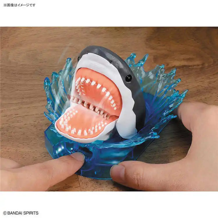 

Bandai Original Exploring Lab Nature Great White Shark Фигурка Сборная модель игрушки Коллекционная модель Украшение