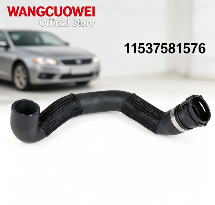 COMOOL Radiator Coolant Hose Pipe 11537581576 Engine Coolant Hose Connector Flange for BMW F02 F01 E60 E66 E90 N20 1153 7581 576