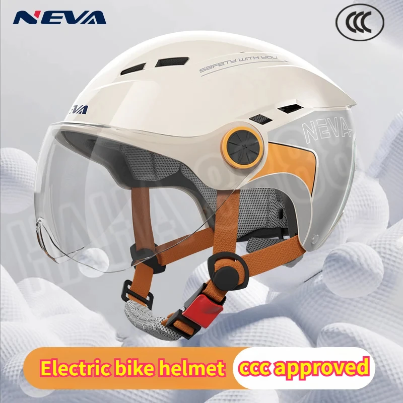 NEVE Electric Scooter Helmet Summer Motorcycle Helmets Safety Urban Articles Woman Men Moto Equipment