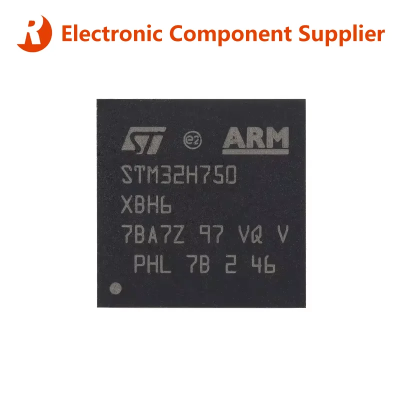 TFBGA-265 tout neuf ARM Cortex-M7 32 bits Microcontrôleur MCU Puce IC Contrôleur STM32Hunecute XBH6 STM32H750 STM32