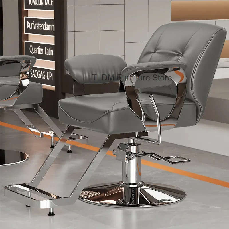 Barbershop Barber Chair Luxury Cosmetic Tattoo Pedicure Make Up Manicure Barber Chair Lash Cadeiras De Escritorio Furniture