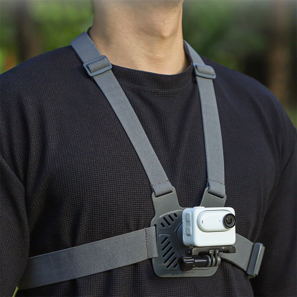 Supporto per cinghie per Gopro Hero 11 10 9 8 7 6 accessori 360 imbracatura per montaggio sul petto regolabile cintura per cinghia toracica per DJI OSMO Action