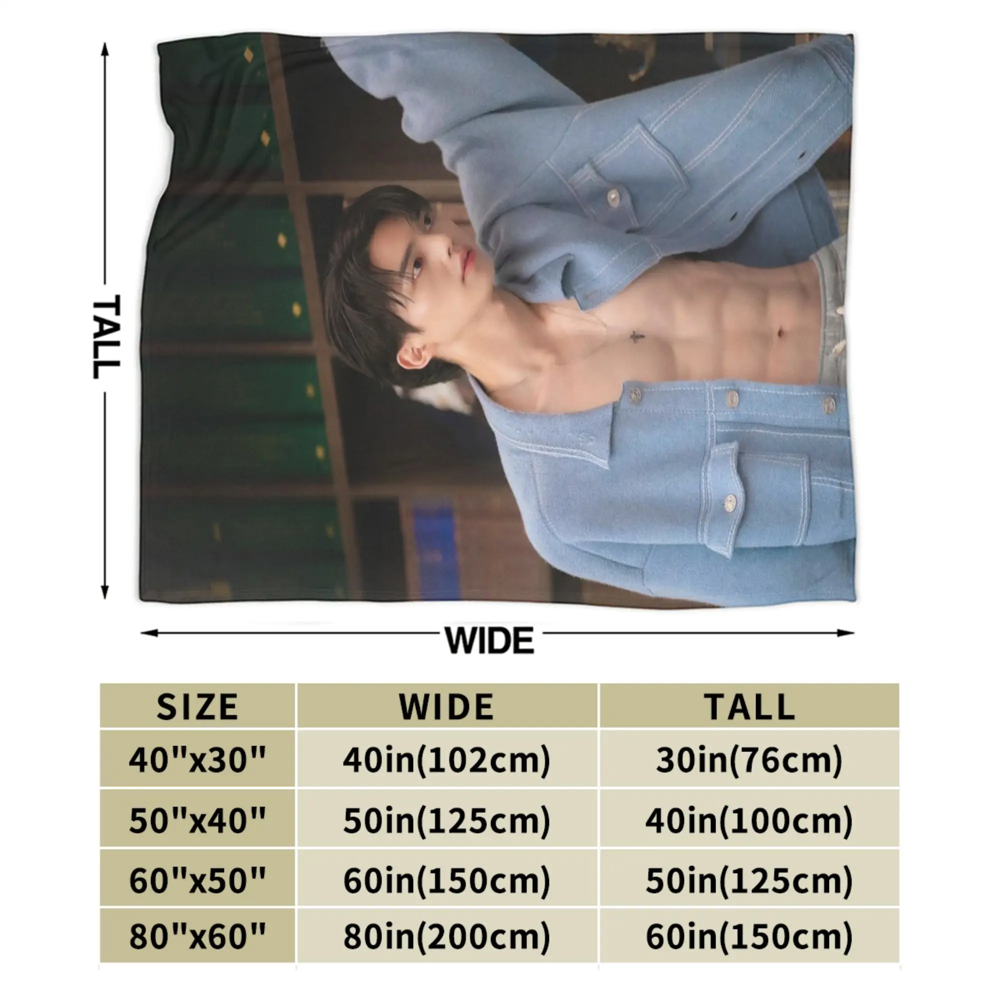 بطانيات سونغ كانغ ماي شيطان الممثل، بطانيات صوف مريحة فائقة النعومة لمفارش غرفة النوم