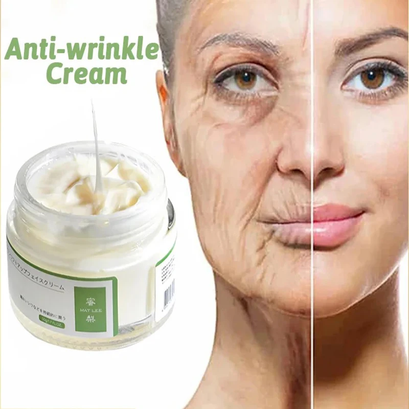 Anti-wrinkle Cream Japanese Six Peptides Moisturizing Anti-early Aging For Sensitive Skin Face And Neck  Repair Products 50g